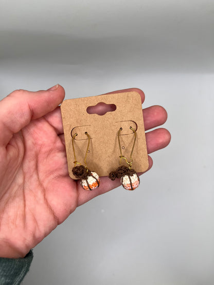 pumpkin patch earrings