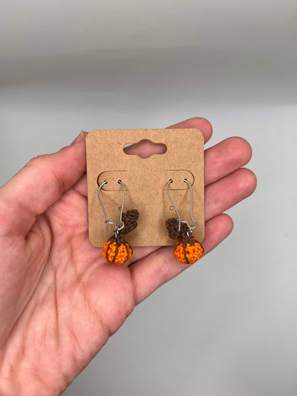 pumpkin patch earrings