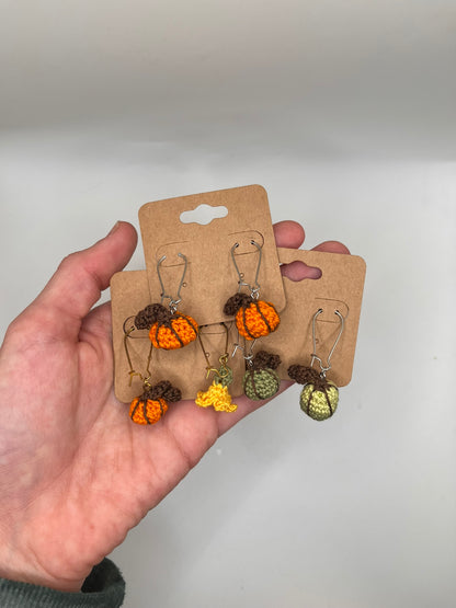 pumpkin patch earrings