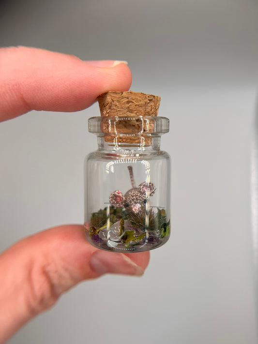 marble mouse - meadow jar