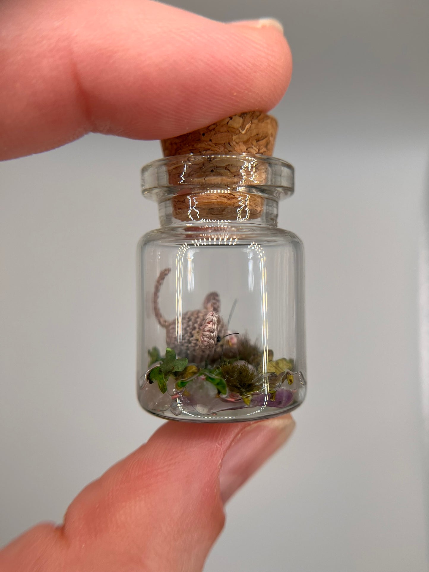 marble mouse - meadow jar