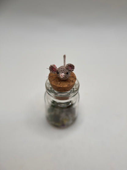 marble mouse - meadow jar