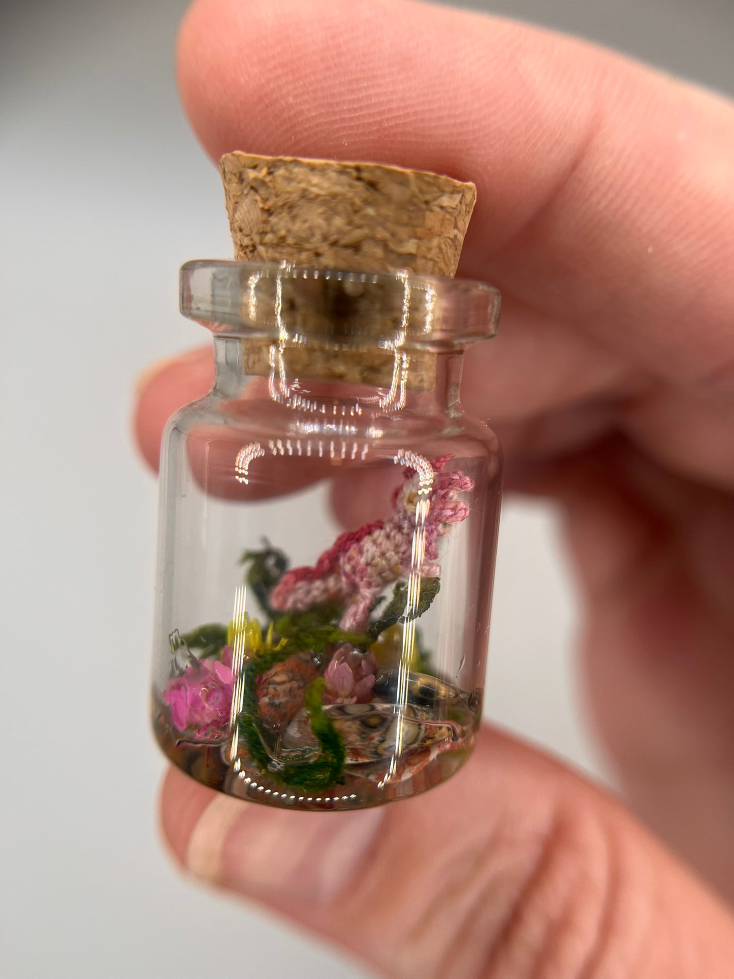 aureline axolotl - vine & crystal jar