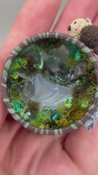 ernest otter & frank fish · lazy river mini tin
