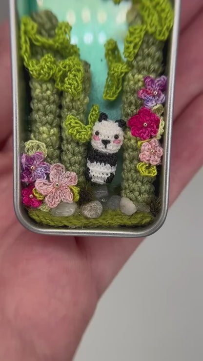 penny panda · bamboo & azaleas mini tin