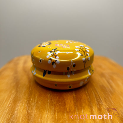 Chimamanda Chicken Micro Crochet Tin with Egg Coop (removable, magnetic)
