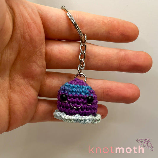 Ceph Octopus Mini Crochet Keychain