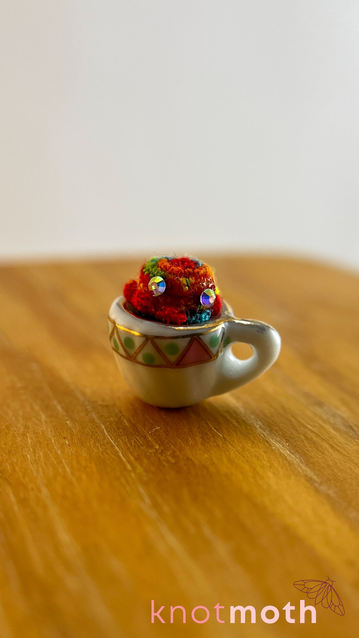 Tatum Octo Micro Crochet Teacup (Magnetic, Removable)